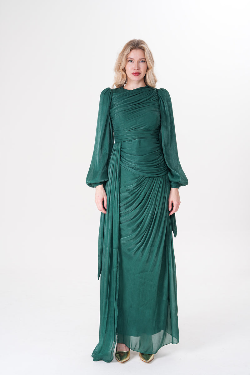 DMN Diamond Dress Emerald