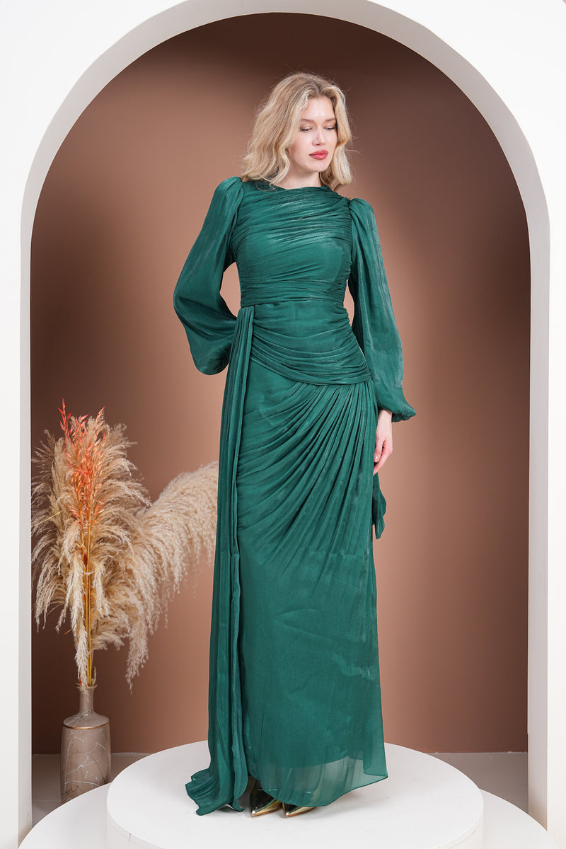 DMN Diamond Dress Emerald