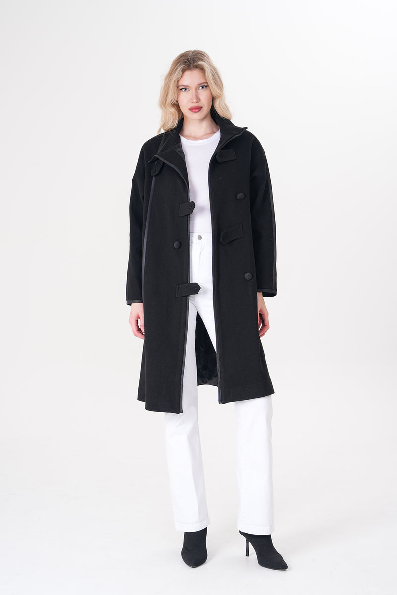 A&W Melone Coat Black