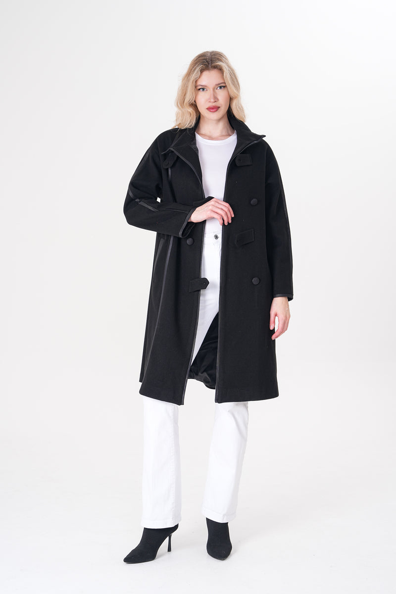A&W Melone Coat Black