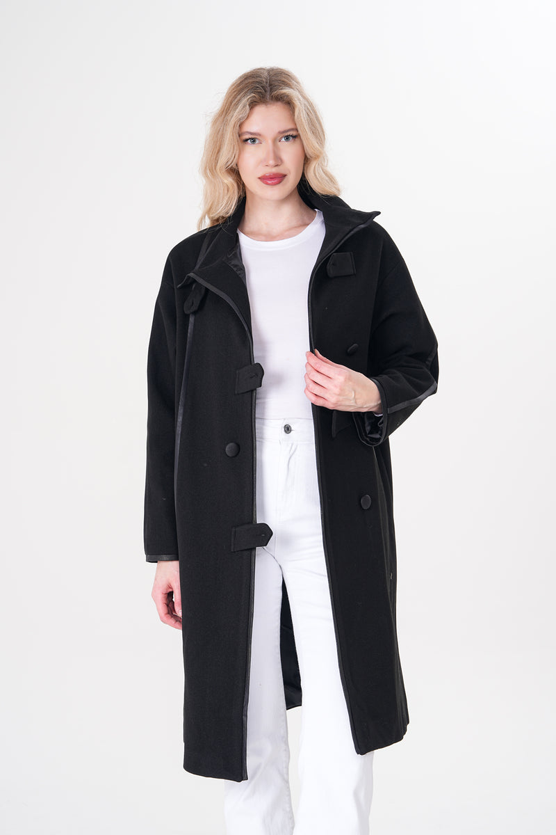 A&W Melone Coat Black