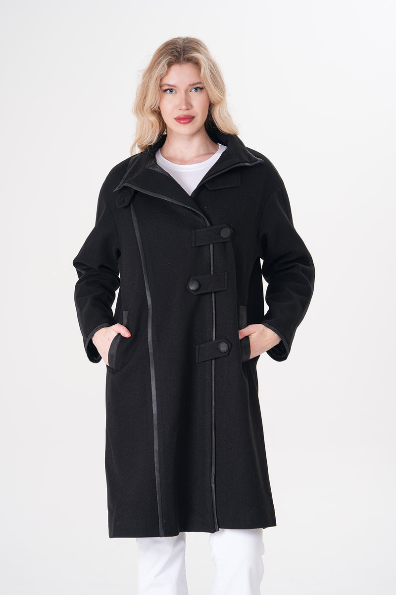 A&W Melone Coat Black