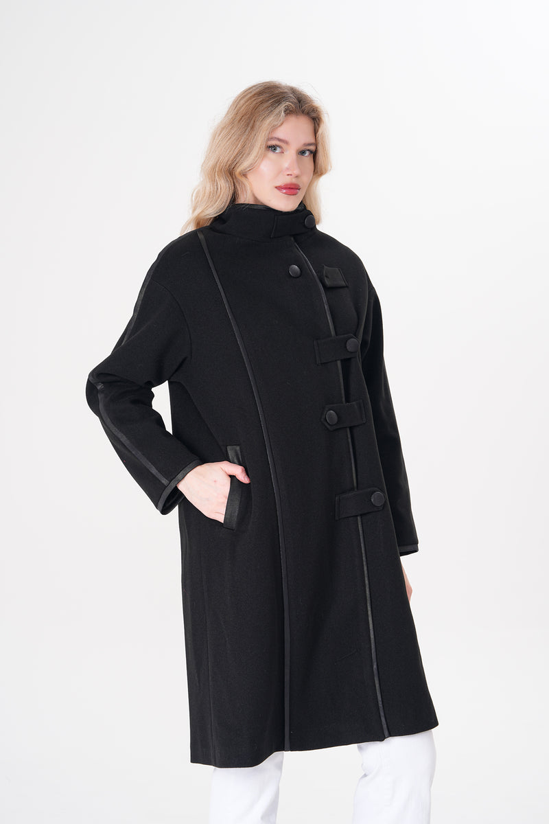 A&W Melone Coat Black