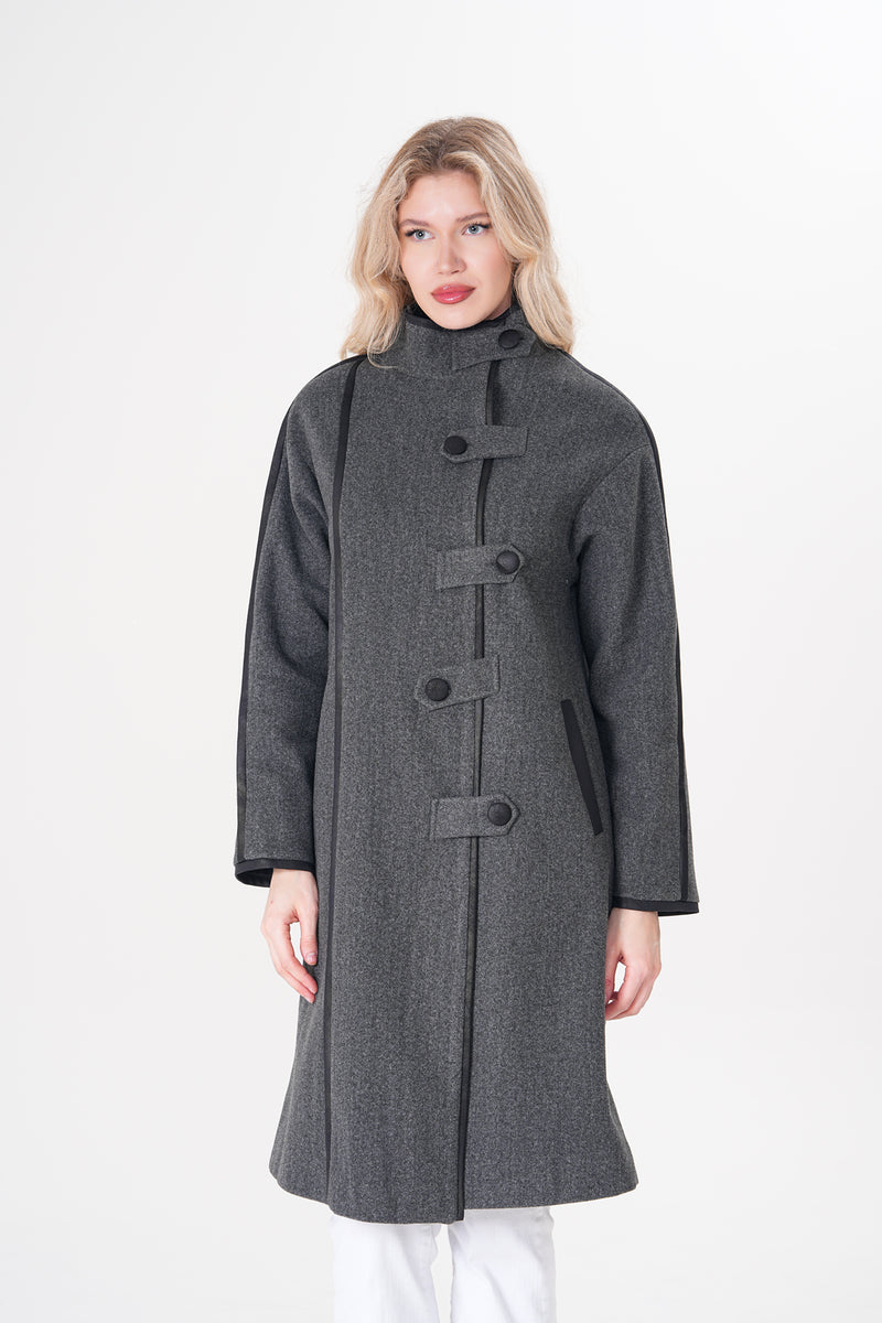 A&W Melone Coat Anthracite