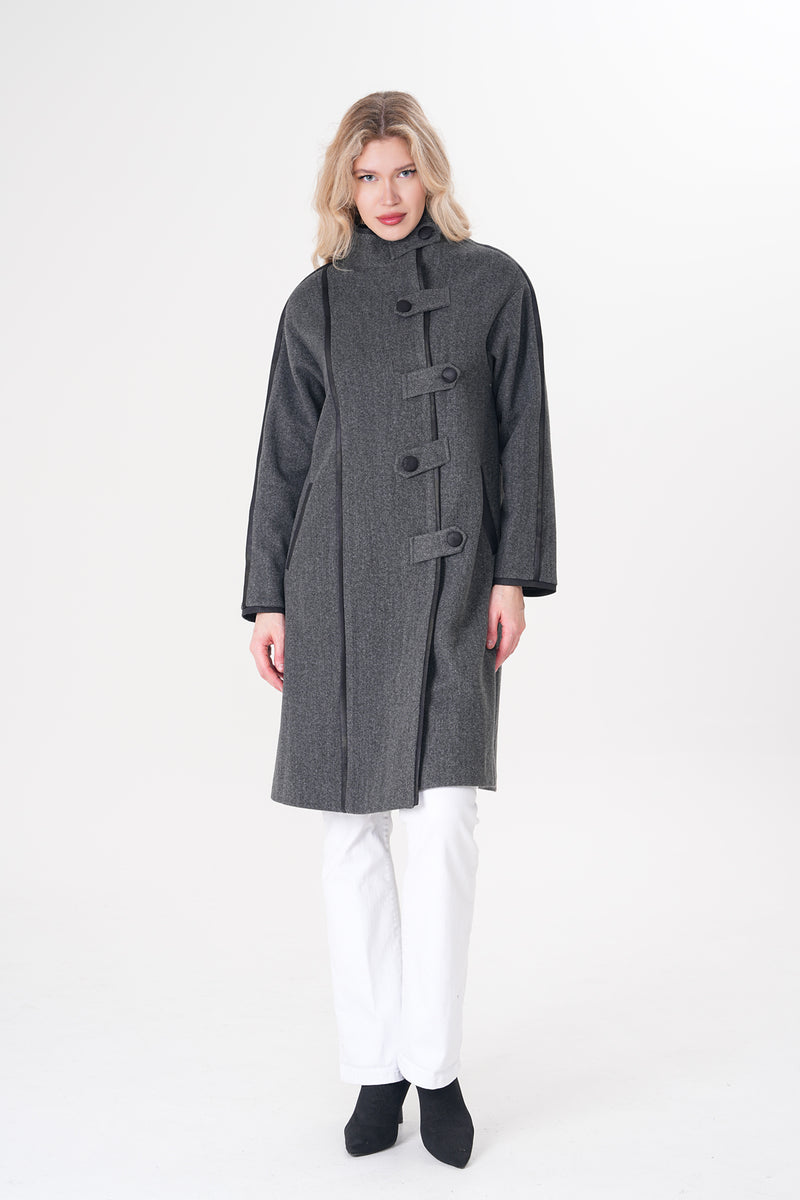 A&W Melone Coat Anthracite