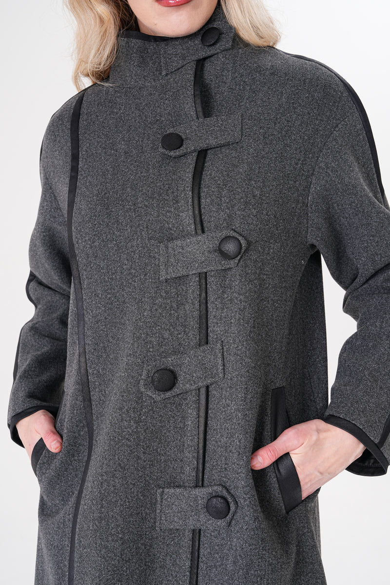 A&W Melone Coat Anthracite