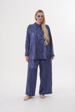 ENS Tatum Sateen Plus Set Navy Blue