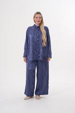ENS Tatum Sateen Plus Set Navy Blue