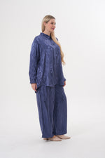 ENS Tatum Sateen Plus Set Navy Blue