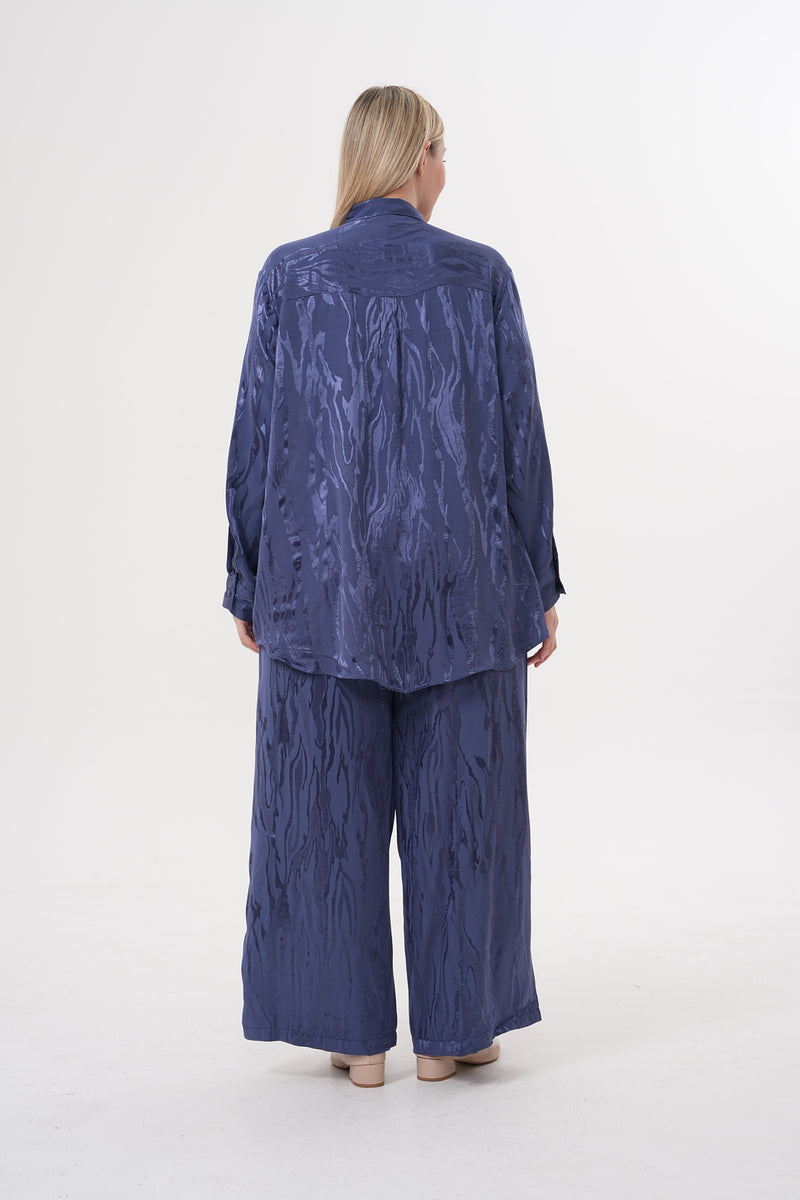 ENS Tatum Sateen Plus Set Navy Blue