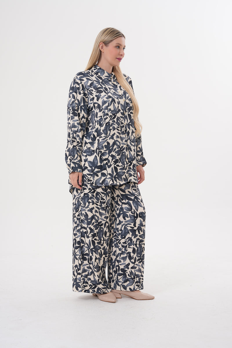 ENS Kiara Printed Plus Set Ecru