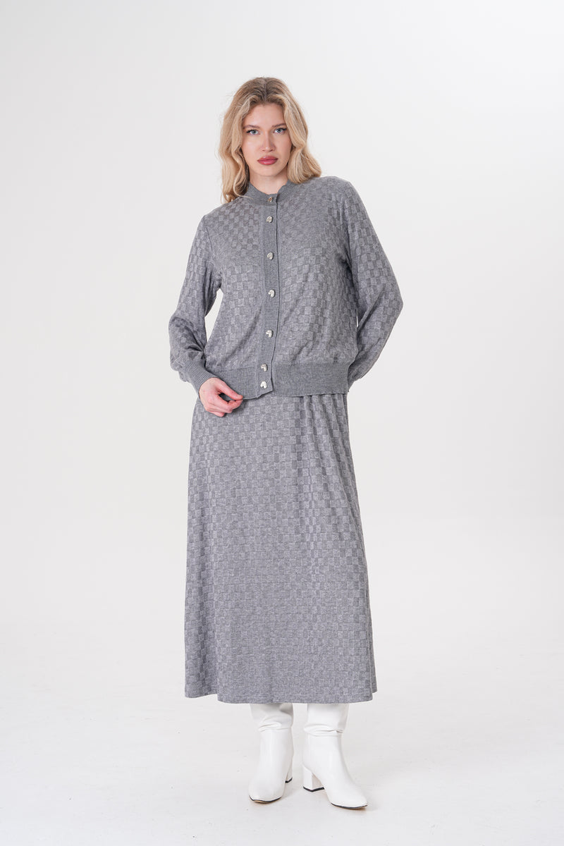 A&W Bobbie Dress Set Gray