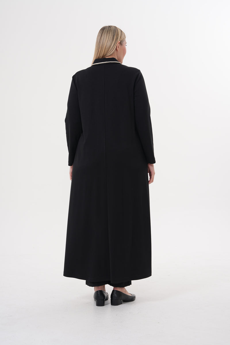 DL Braid Biding Tape Dress Black