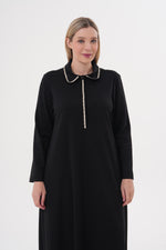 DL Braid Biding Tape Dress Black