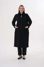 DL Fur Dtld Cape Black