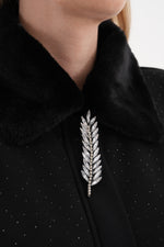 DL Fur Dtld Cape Black