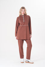 A&W Lizz Tracksuit Brown