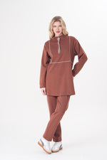A&W Lizz Tracksuit Brown