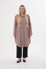 ENS Lemon Cotton Plus Shirt Mink