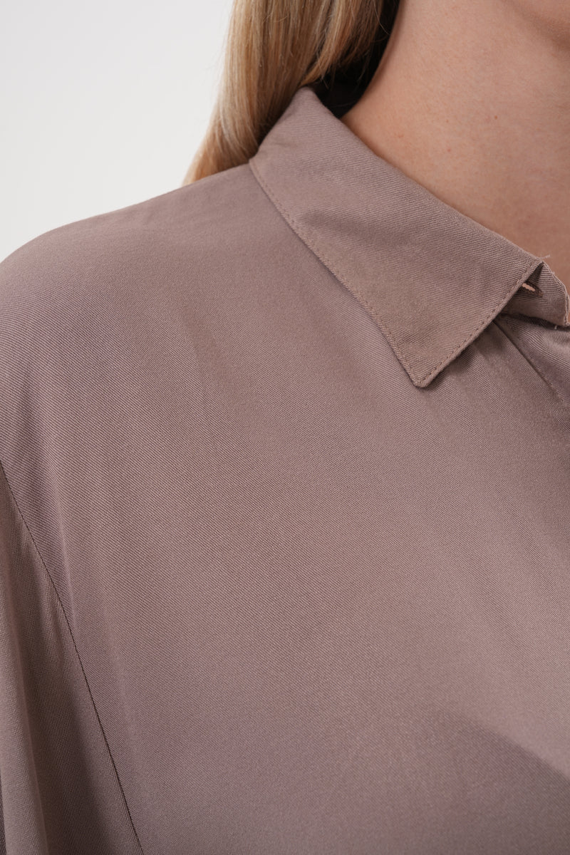 ENS Lemon Cotton Plus Shirt Mink