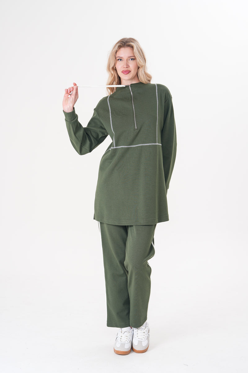 A&W Lizz Tracksuit Green