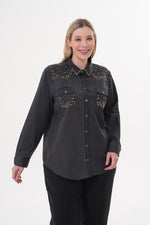 ENS Journee Denim Shirt Black