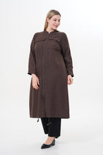 MSB Linen Pocket Dtld Jacket Brown