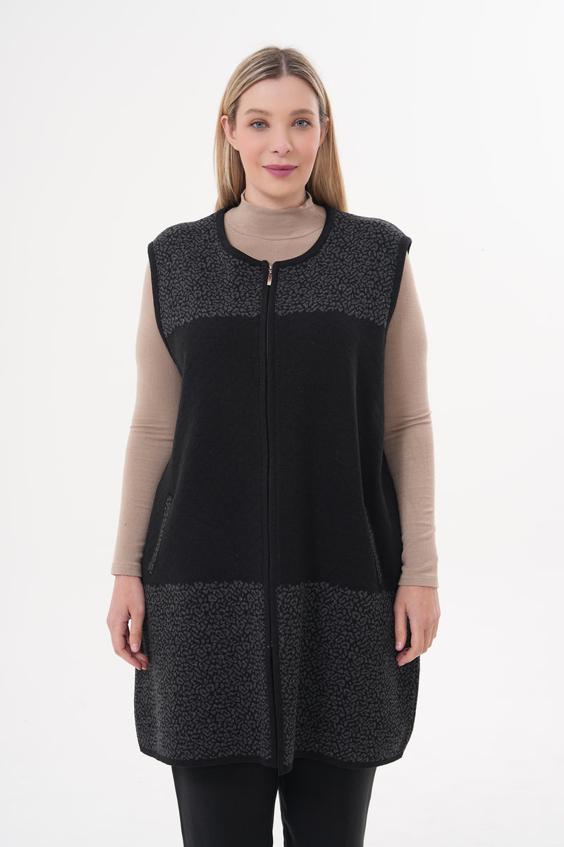 DT Mesude Knitted Vest Black