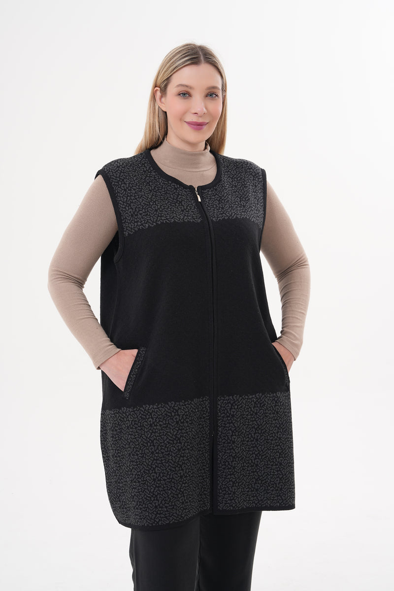 DT Mesude Knitted Vest Black