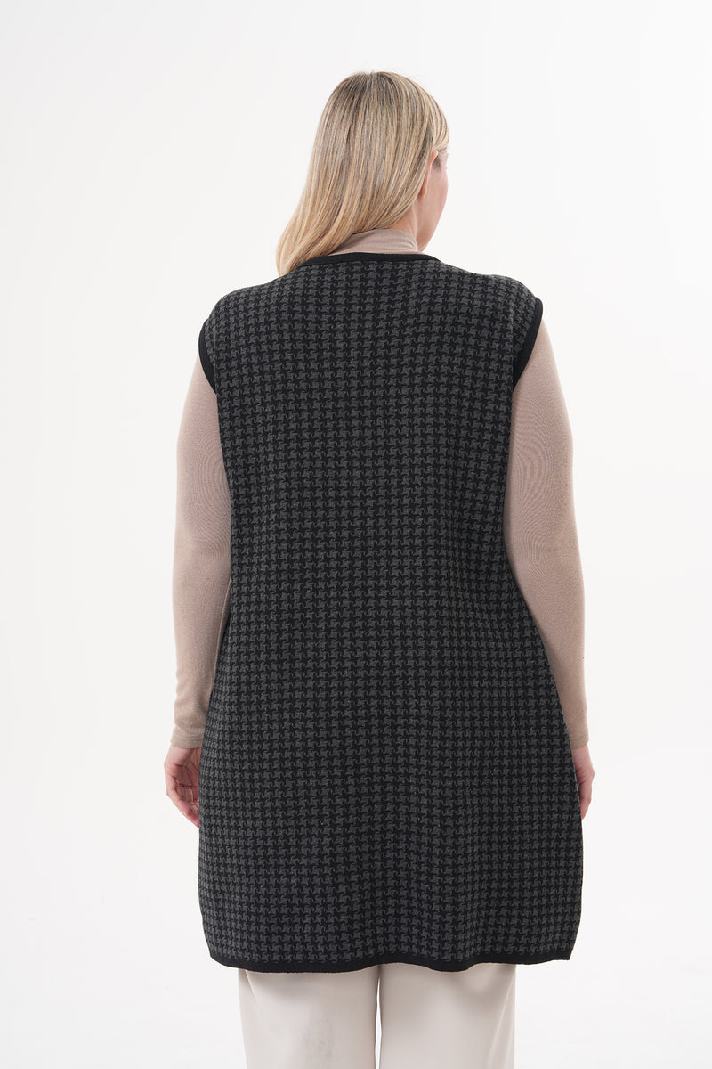 DT Meryem Knitted Vest Black