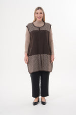 DT Mesude Knitted Vest Brown
