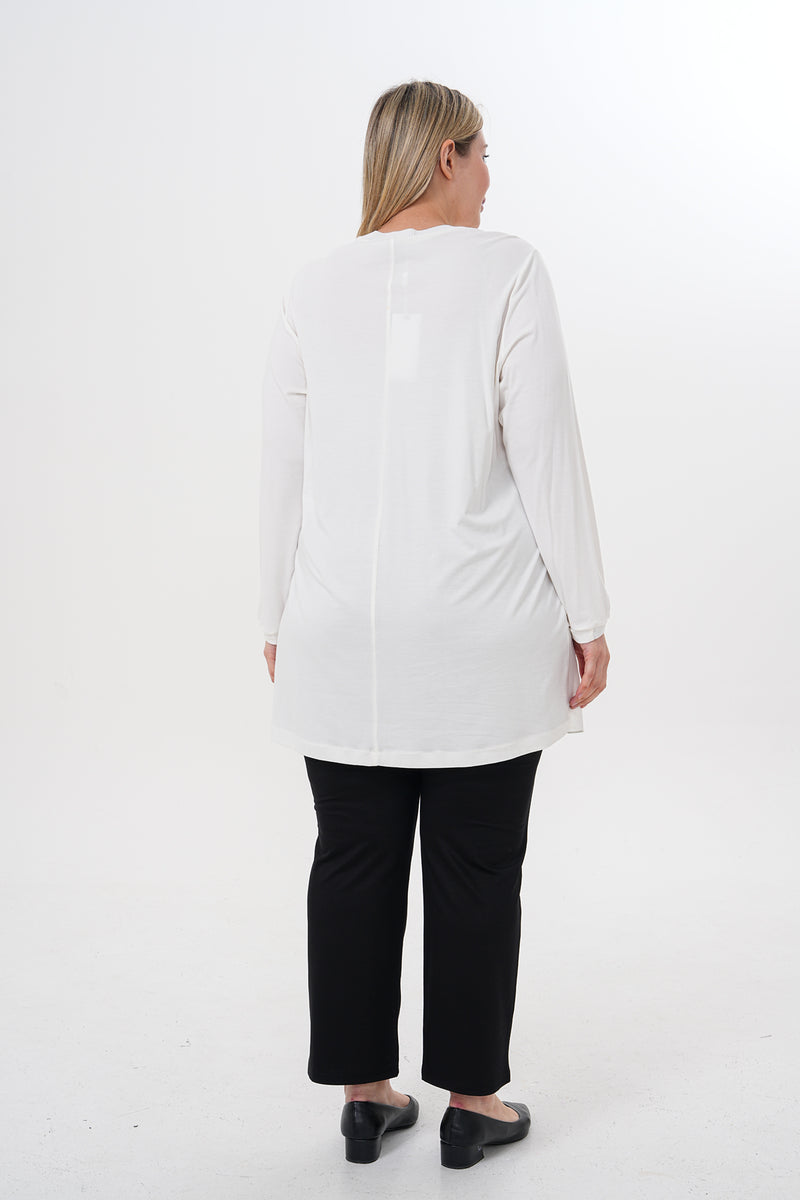 F&G Long Sleeve Inner Tunic Ecru