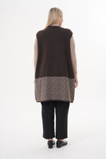 DT Mesude Knitted Vest Brown