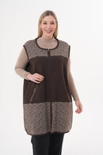 DT Mesude Knitted Vest Brown