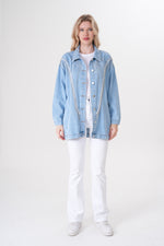 AYZ Sydney Denim Cape Blue