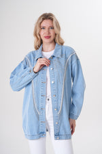 AYZ Sydney Denim Cape Blue