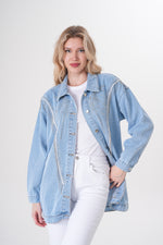 AYZ Sydney Denim Cape Blue