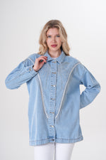 AYZ Sydney Denim Cape Blue