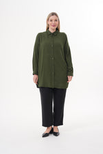 ENS Collins Cotton Shirt Green