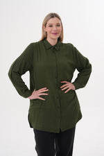 ENS Collins Cotton Shirt Green