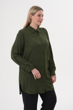 ENS Collins Cotton Shirt Green
