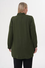 ENS Collins Cotton Shirt Green
