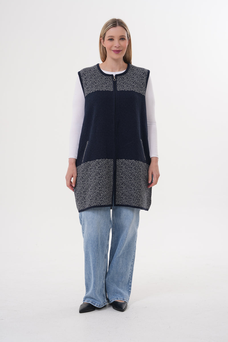 DT Mesude Knitted Navy Blue