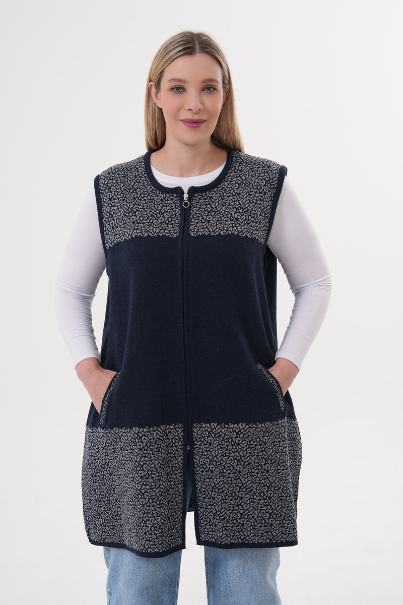 DT Mesude Knitted Navy Blue