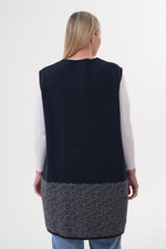 DT Mesude Knitted Navy Blue