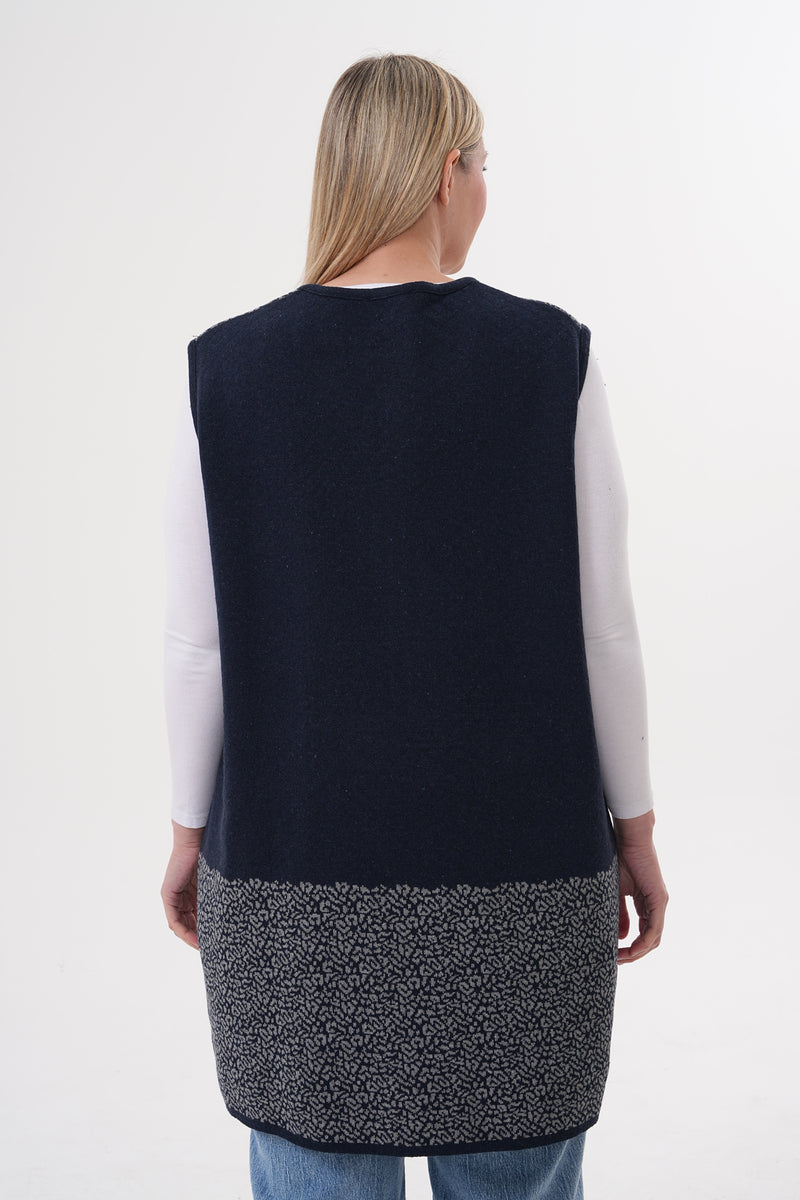 DT Mesude Knitted Navy Blue