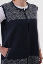 DT Mesude Knitted Navy Blue