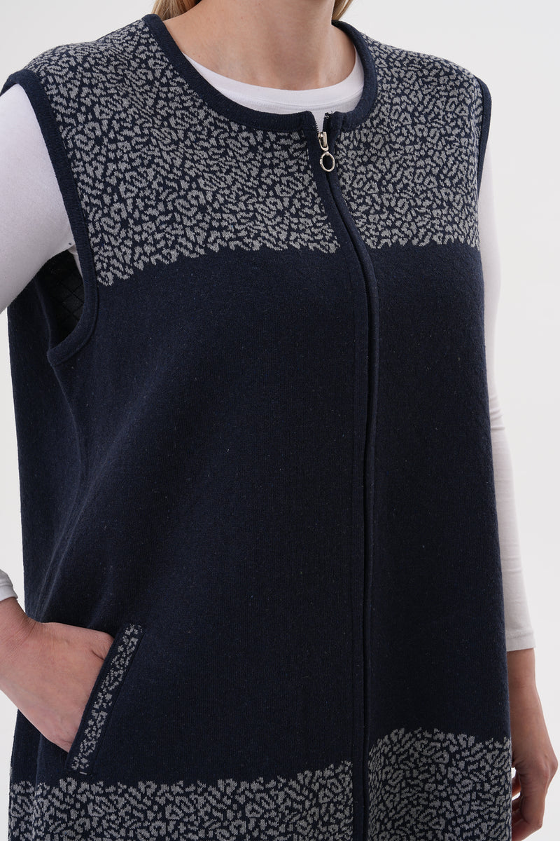 DT Mesude Knitted Navy Blue