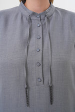 MSB Linen Crewneck Set Gray