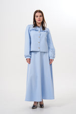 WM Norah Skirt Set Baby Blue